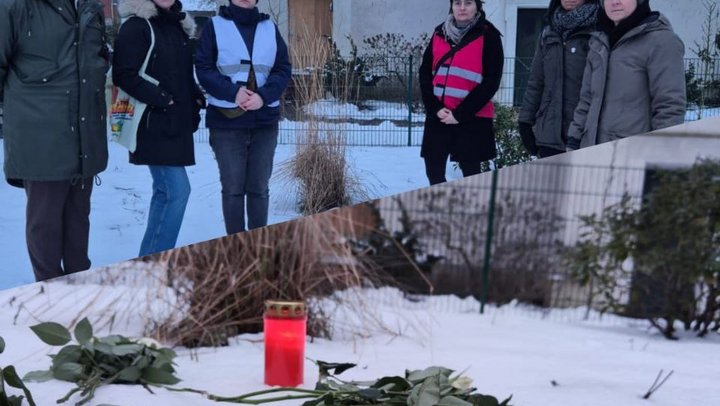 Gedenken in Winsen Gedenkversammlung, Die Linke versammelt sich in Winsen - Nie wieder Nationalsozialismus 27. Januar 2026